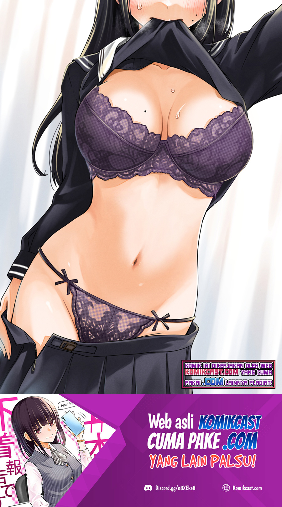 The Kouhai Who Reports the Color of Her Underwear to Me Every Morning for Some Reason Chapter 05 Bahasa Indonesia