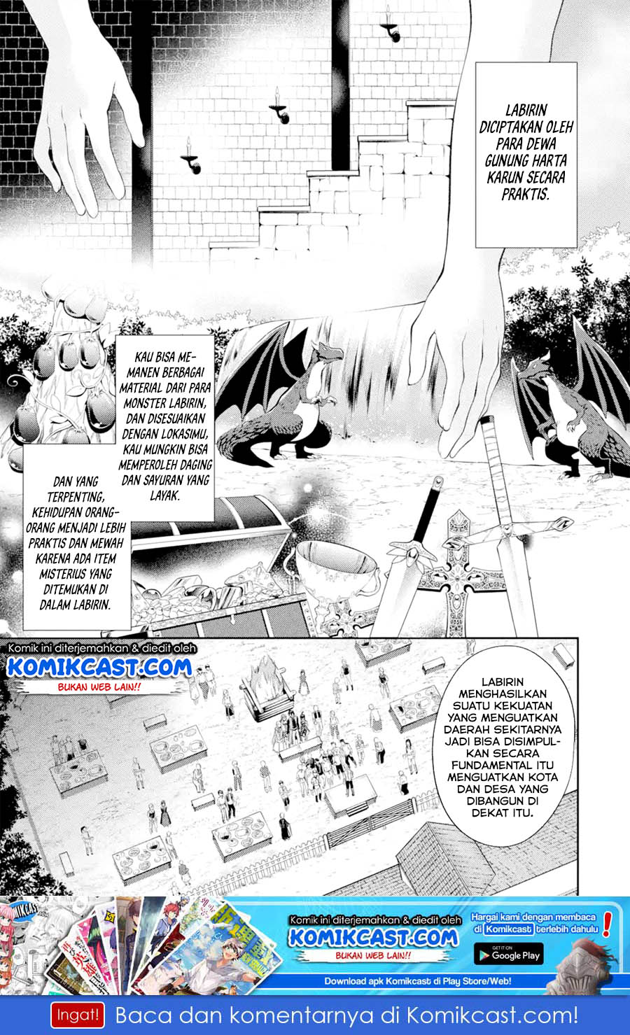 The Labyrinth Raids of the Ultimate Tank Chapter 08.1 Bahasa Indonesia