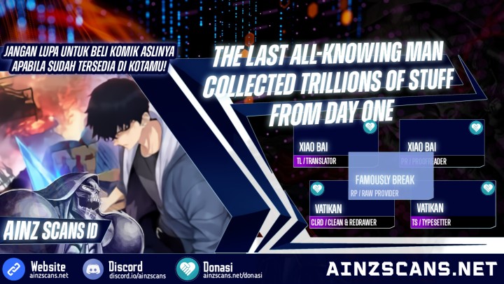 The Last All-Knowing Man Collected Trillions of Stuff from Day One chapter 21