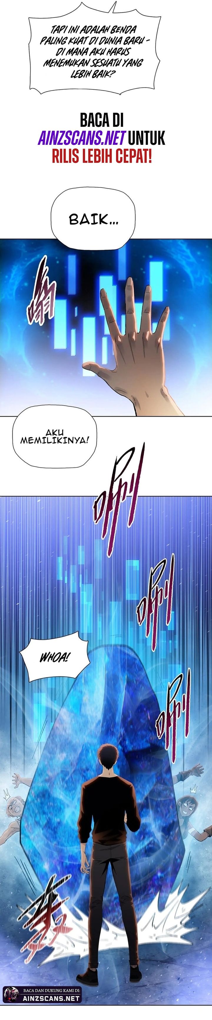 The Last All-Knowing Man Collected Trillions of Stuff from Day One Chapter 69 Bahasa Indonesia