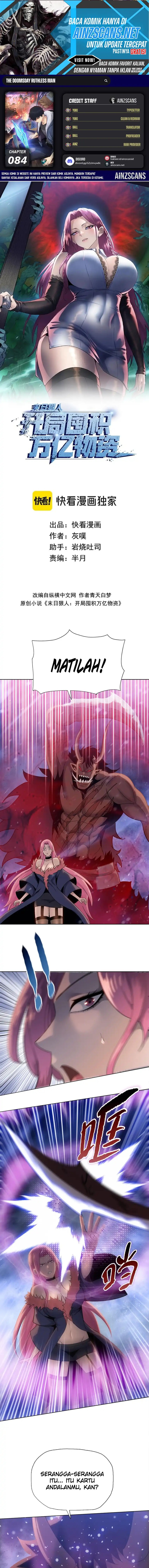 The Last All-Knowing Man Collected Trillions of Stuff from Day One Chapter 84 Bahasa Indonesia