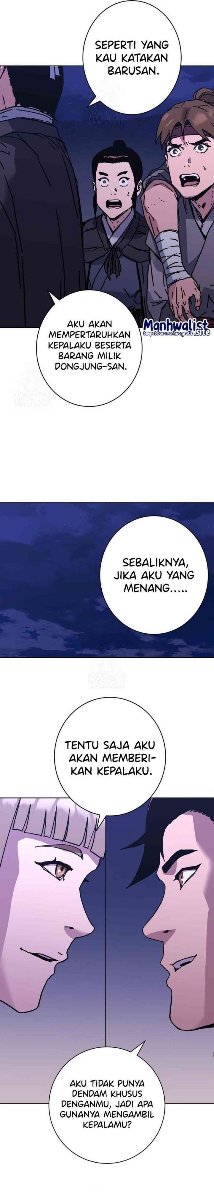 The Last Master of Jongnam Sect Chapter 28 Bahasa Indonesia
