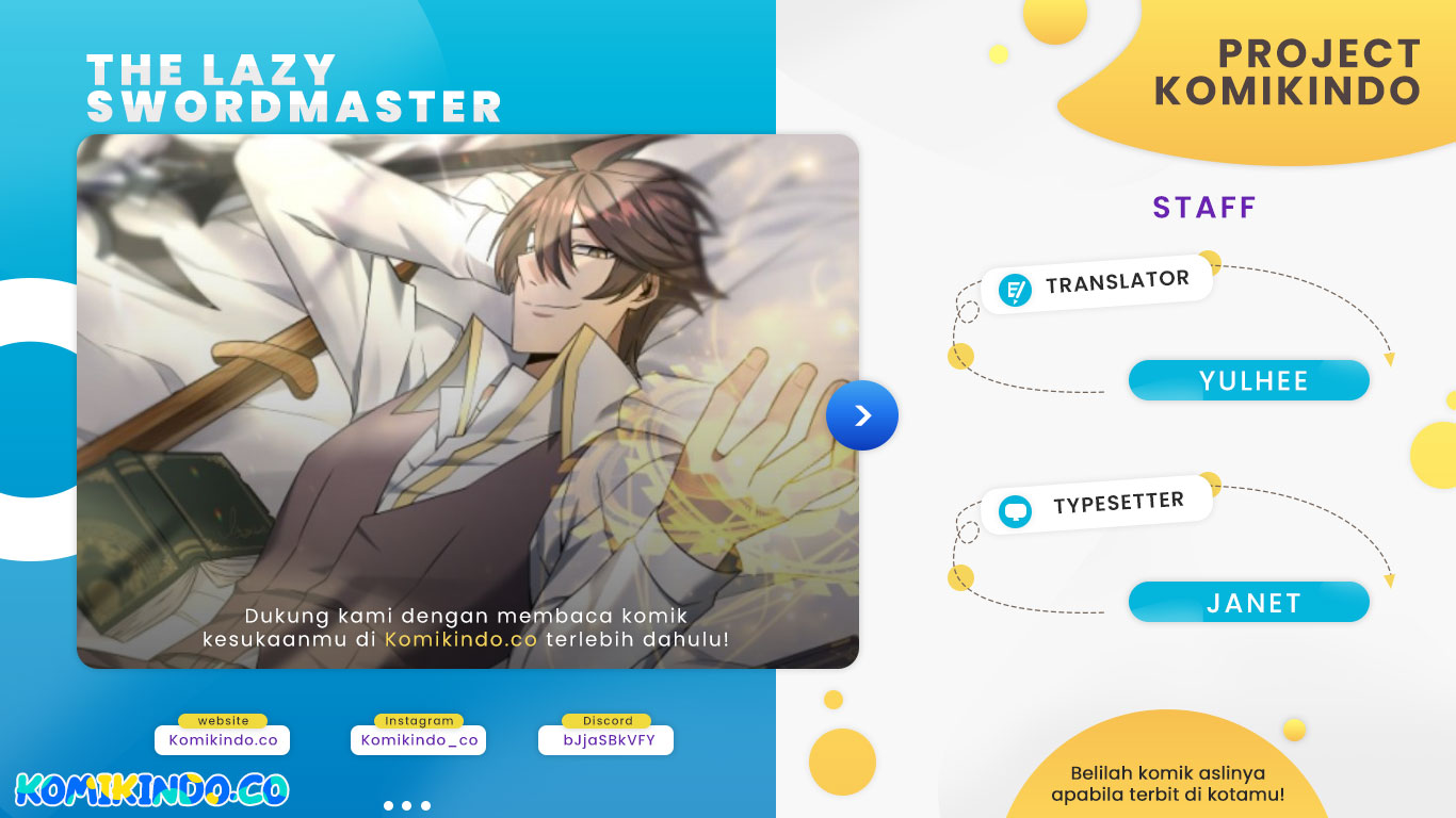 The Lazy Swordmaster Chapter 10 Bahasa Indonesia