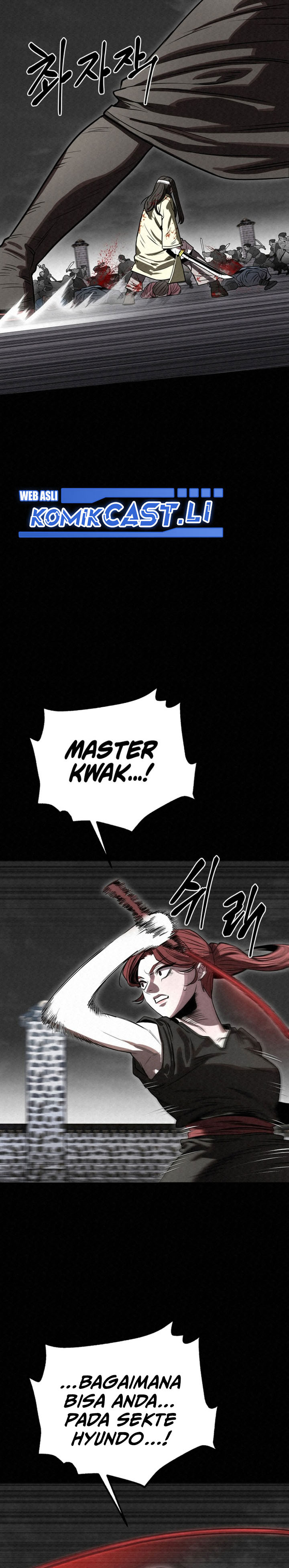 The Legend of Black Fox Master of Mount Kunlun’s Sword Chapter 45 Bahasa Indonesia