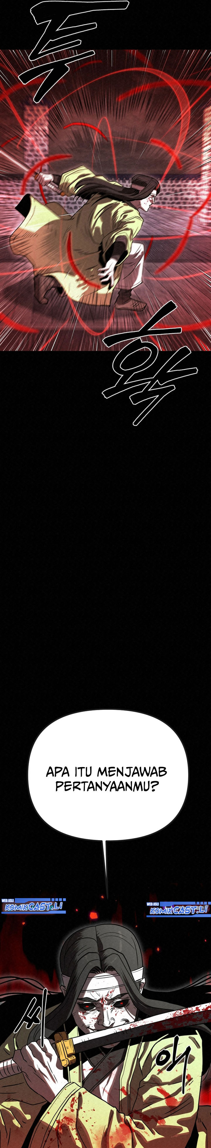 The Legend of Black Fox Master of Mount Kunlun’s Sword Chapter 45 Bahasa Indonesia