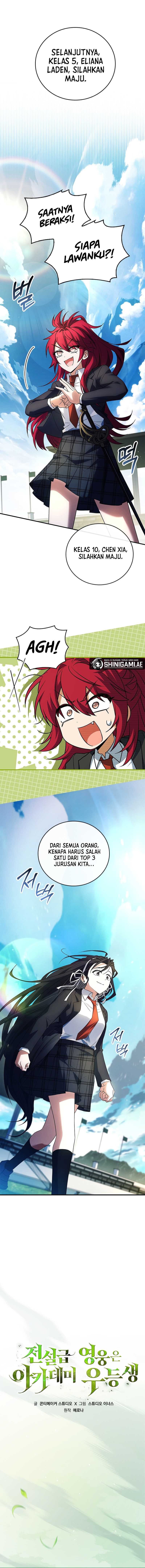 The Legendary Hero Is an Academy Honors Student chapter 23