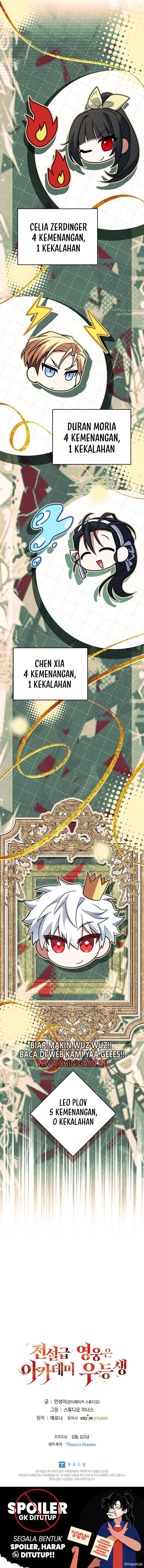 The Legendary Hero Is an Academy Honors Student chapter 23