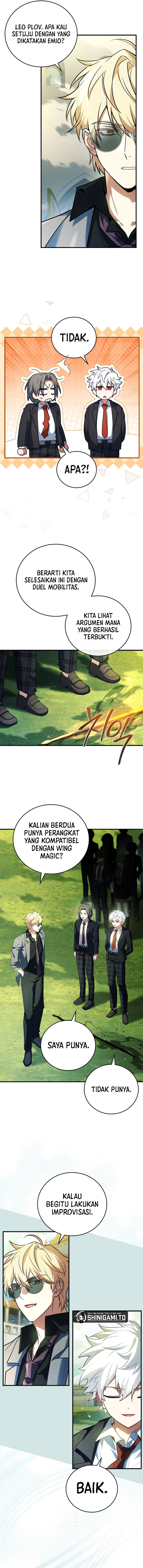 The Legendary Hero Is an Academy Honors Student Chapter 53 Bahasa Indonesia