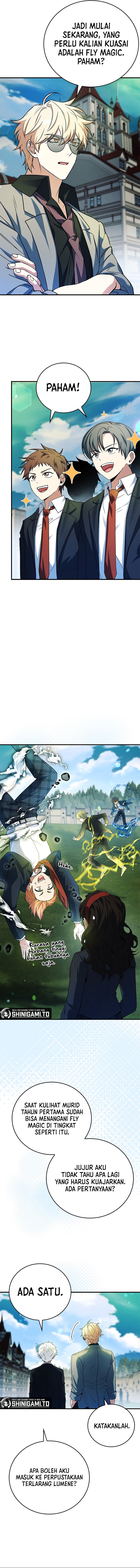 The Legendary Hero Is an Academy Honors Student Chapter 53 Bahasa Indonesia