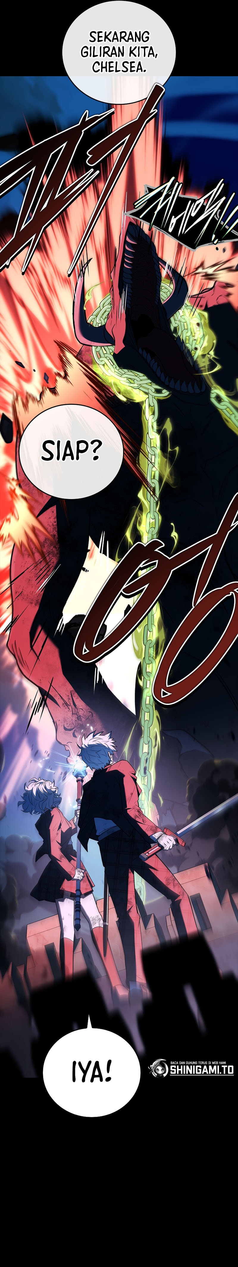 The Legendary Hero Is an Academy Honors Student Chapter 60 Bahasa Indonesia