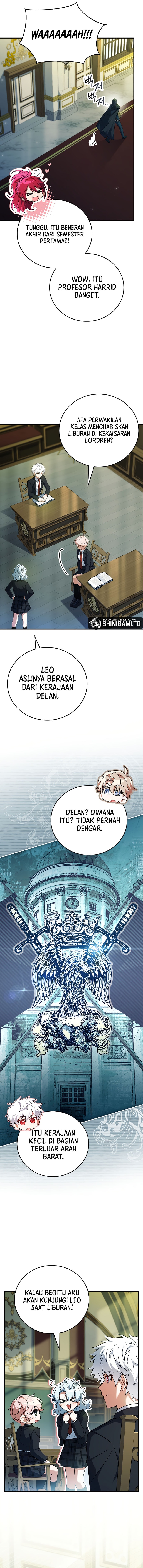 The Legendary Hero Is an Academy Honors Student Chapter 61 Bahasa Indonesia