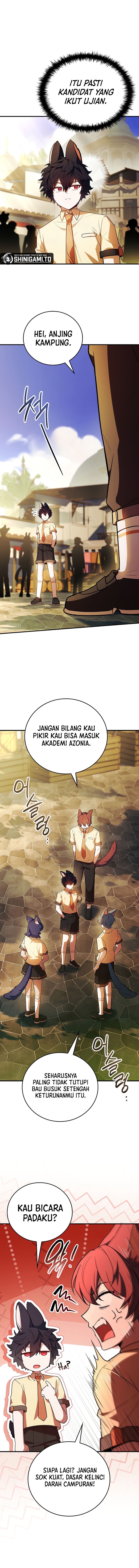 The Legendary Hero Is an Academy Honors Student Chapter 61 Bahasa Indonesia