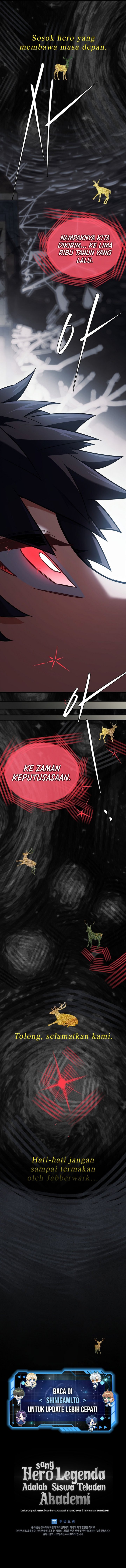 The Legendary Hero Is an Academy Honors Student Chapter 63 Bahasa Indonesia