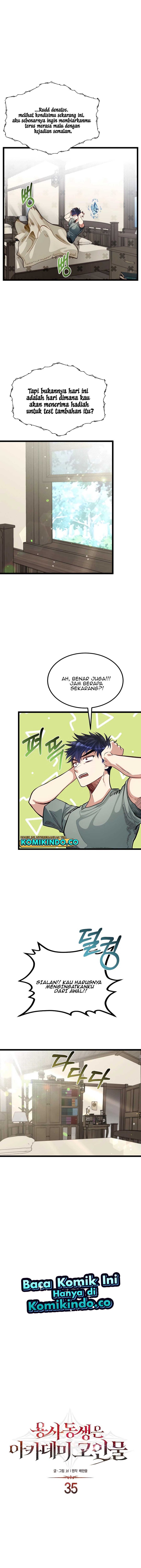 The Little Brother Is the Academy’s Hotshot chapter 35