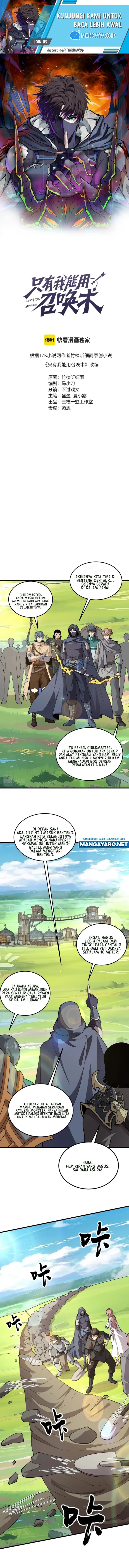 The Lone SSS-Class Summoner Chapter 64 Bahasa Indonesia