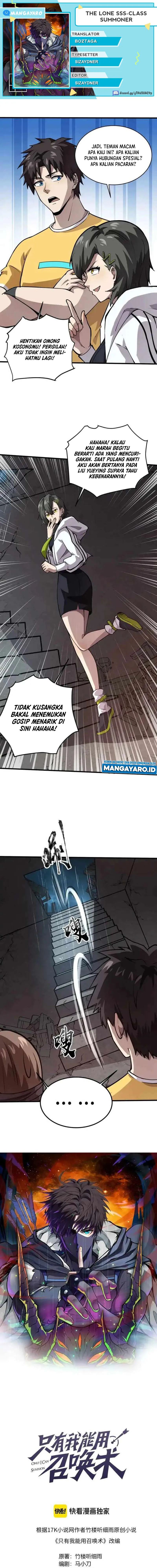 The Lone SSS-Class Summoner Chapter 87 Bahasa Indonesia
