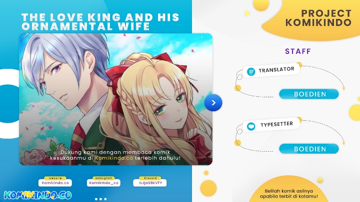The Love King and His Ornamental Wife Chapter 13 Bahasa Indonesia