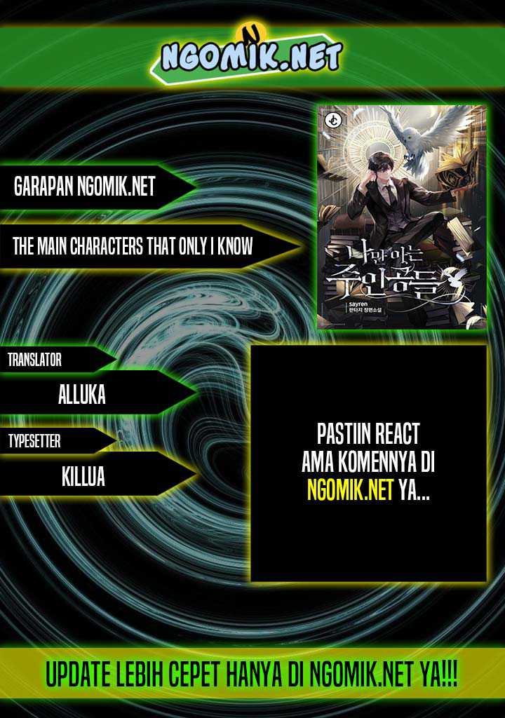 The Main Characters That Only I Know Chapter 05 Bahasa Indonesia