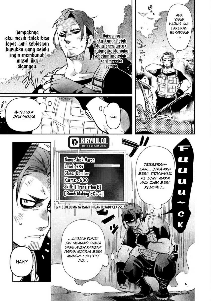 The Mercenary Bomber Explode All Cheaters chapter 2