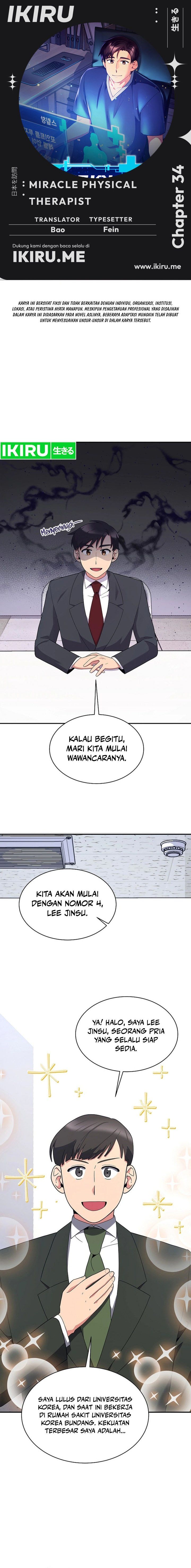 The Miraculous Physical Therapist chapter 34