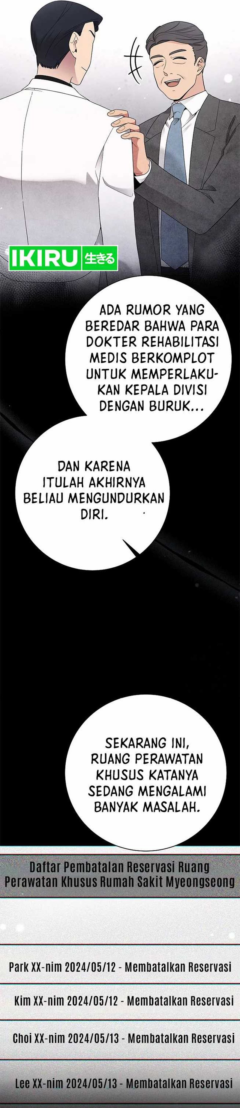 The Miraculous Physical Therapist Chapter 67 Bahasa Indonesia
