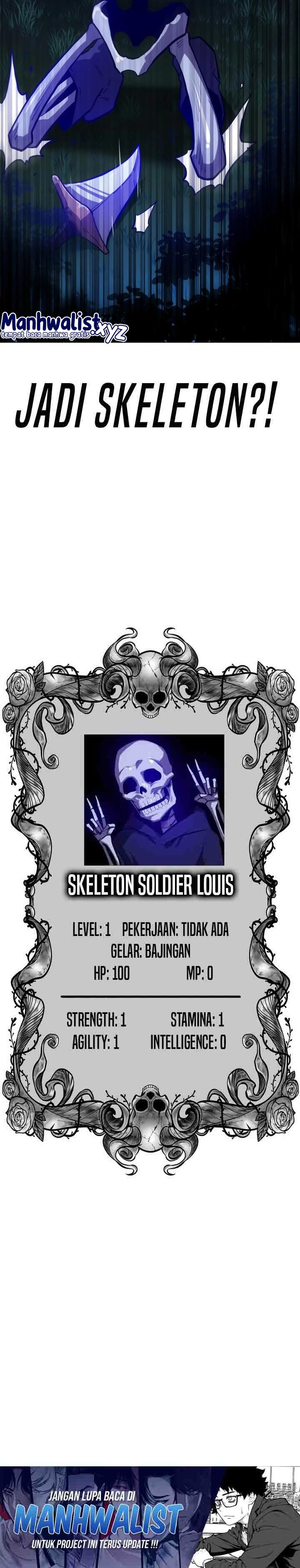 The Most Handsome Man Becomes a Skeleton chapter 1