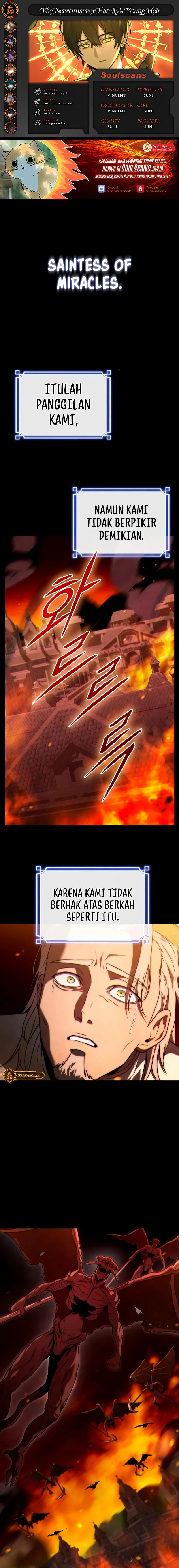 The Necromancer Family’s Young Heir Chapter 29 Bahasa Indonesia