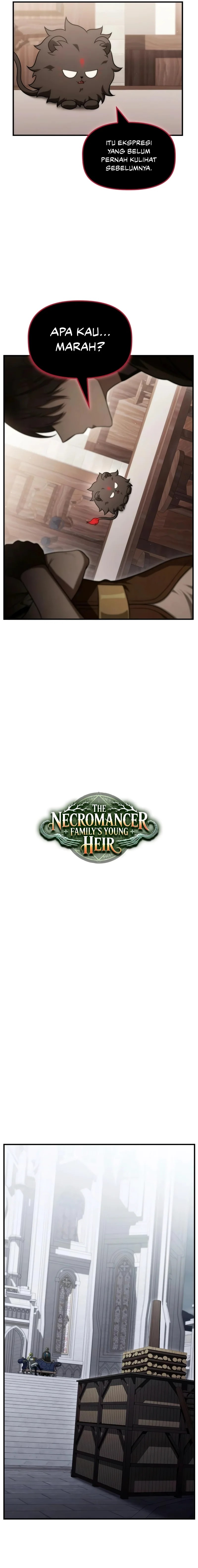 The Necromancer Family’s Young Heir Chapter 29 Bahasa Indonesia