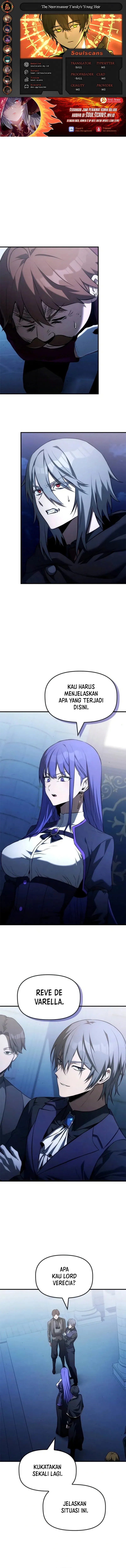 The Necromancer Family’s Young Heir Chapter 38 Bahasa Indonesia