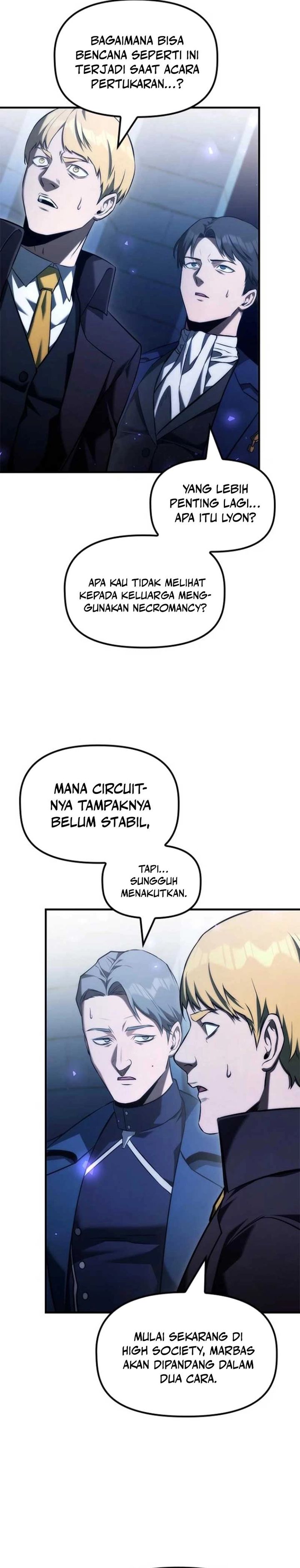 The Necromancer Family’s Young Heir Chapter 40 Bahasa Indonesia