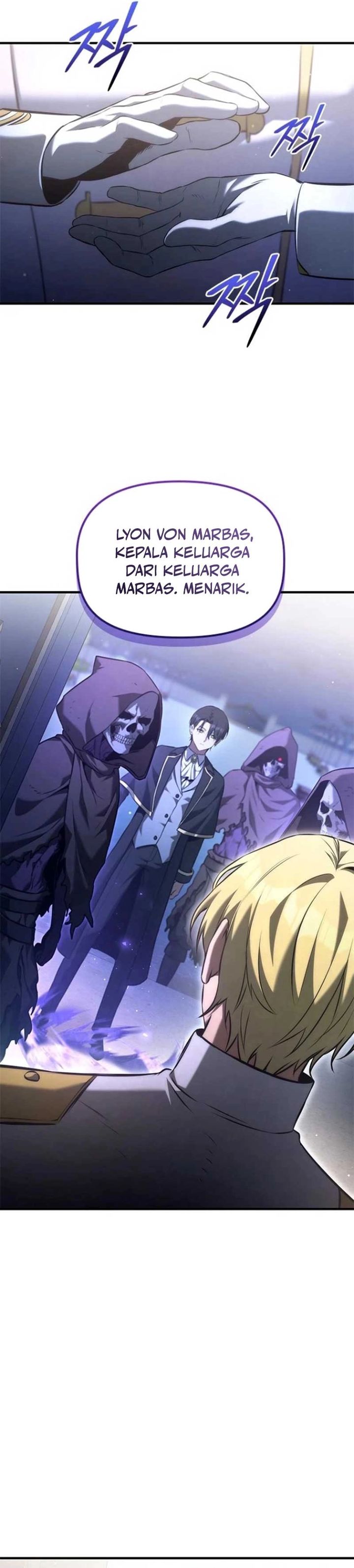 The Necromancer Family’s Young Heir Chapter 40 Bahasa Indonesia