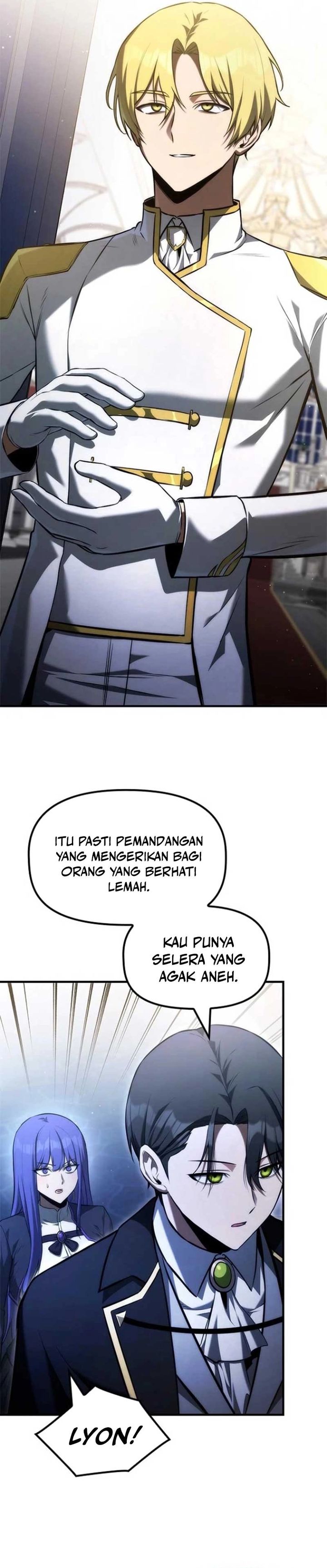 The Necromancer Family’s Young Heir Chapter 40 Bahasa Indonesia