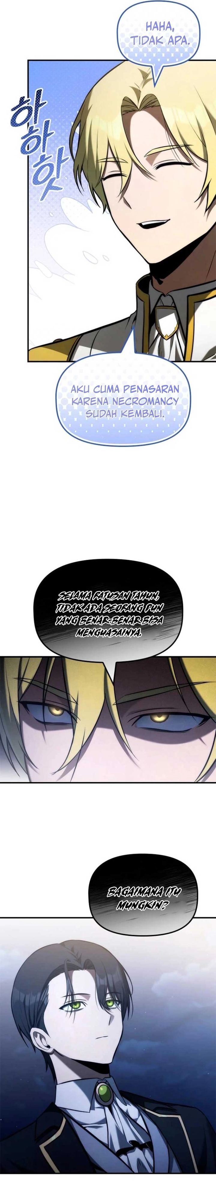 The Necromancer Family’s Young Heir Chapter 40 Bahasa Indonesia