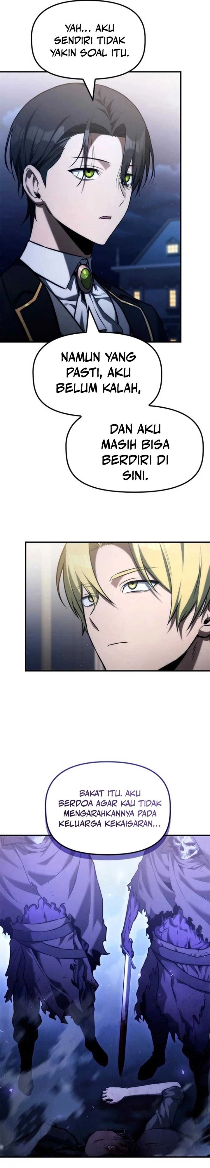 The Necromancer Family’s Young Heir Chapter 40 Bahasa Indonesia