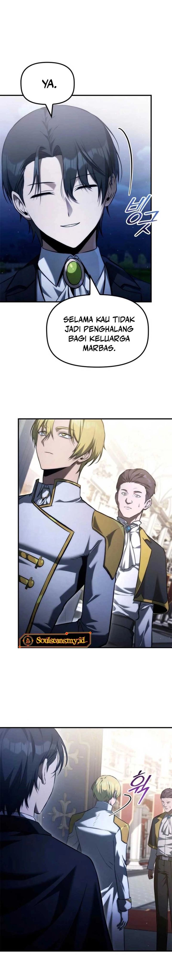 The Necromancer Family’s Young Heir Chapter 40 Bahasa Indonesia