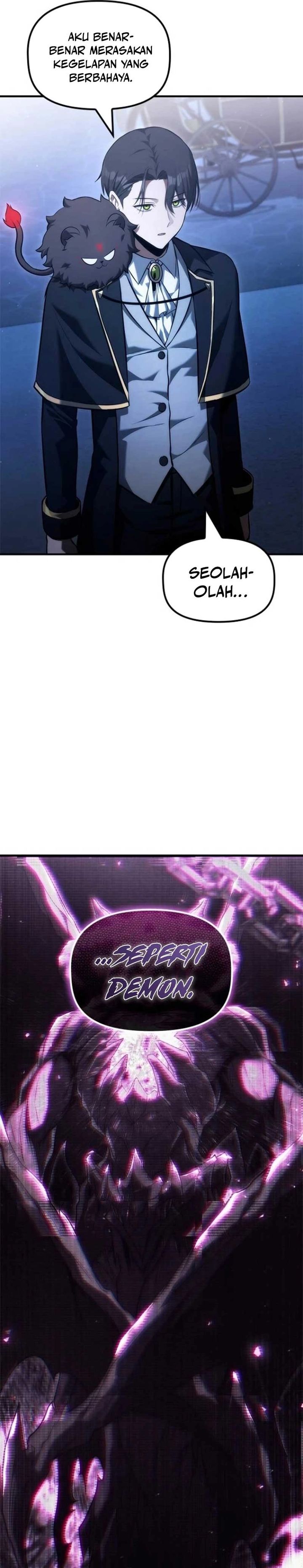 The Necromancer Family’s Young Heir Chapter 40 Bahasa Indonesia