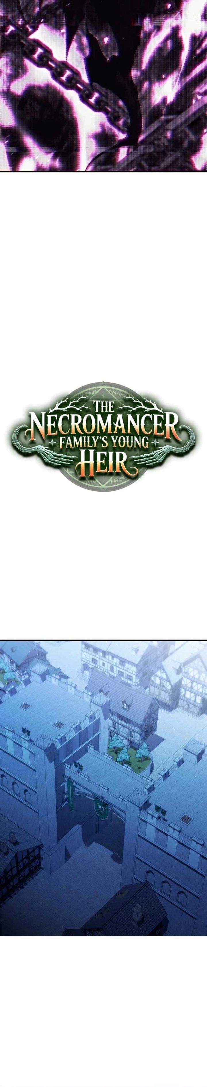 The Necromancer Family’s Young Heir Chapter 40 Bahasa Indonesia