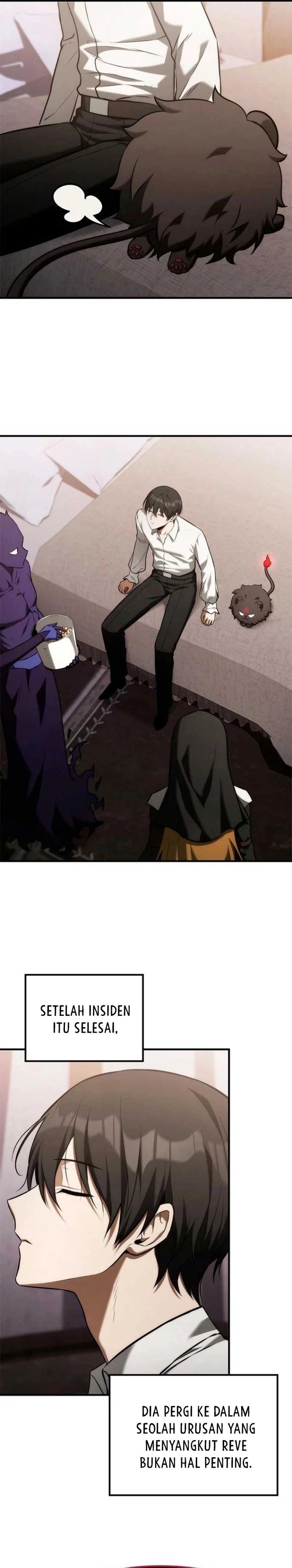 The Necromancer Family’s Young Heir Chapter 40 Bahasa Indonesia