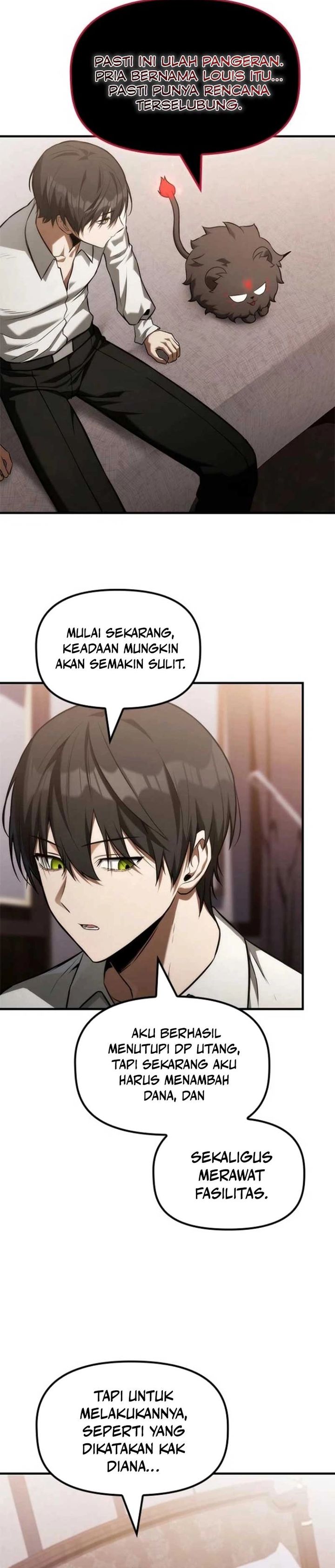 The Necromancer Family’s Young Heir Chapter 40 Bahasa Indonesia