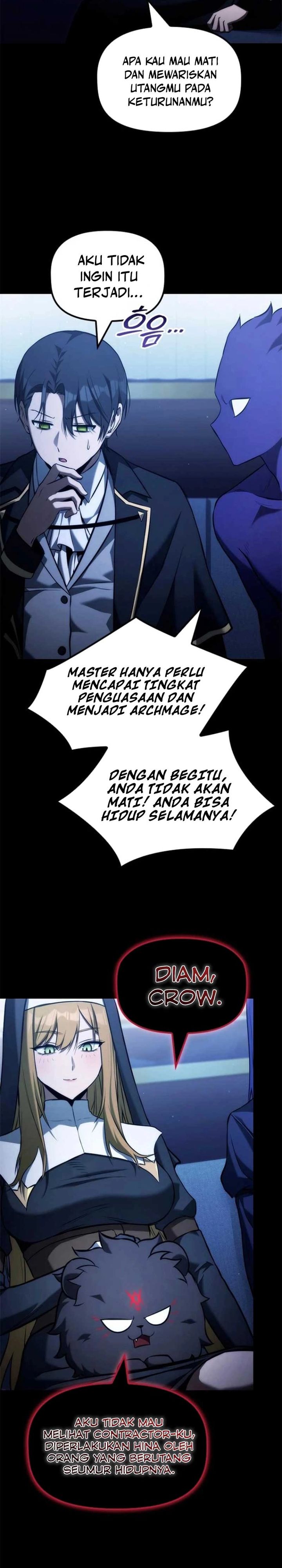 The Necromancer Family’s Young Heir Chapter 40 Bahasa Indonesia