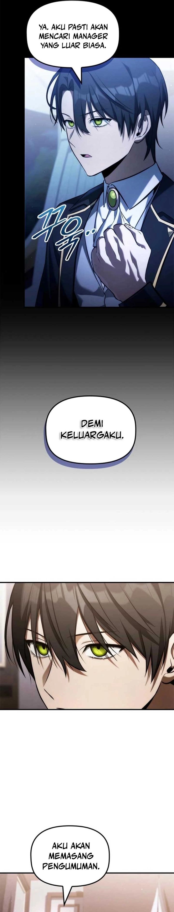 The Necromancer Family’s Young Heir Chapter 40 Bahasa Indonesia