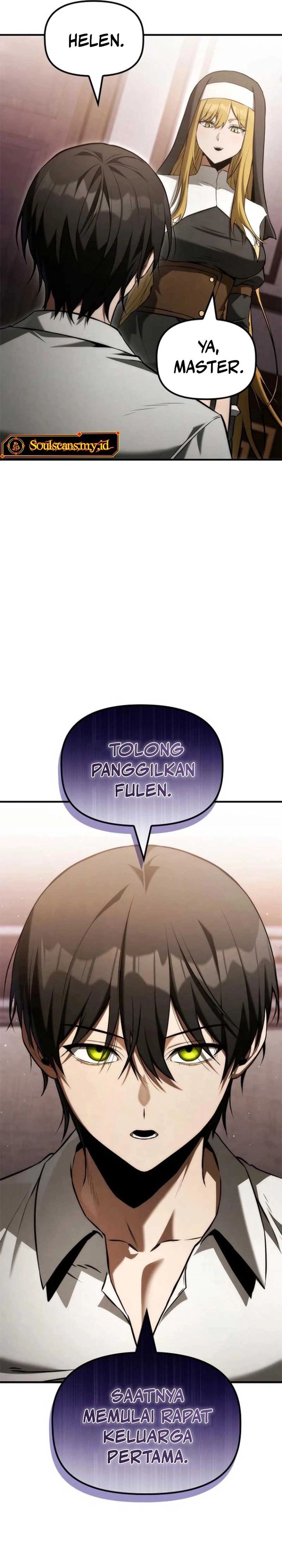 The Necromancer Family’s Young Heir Chapter 40 Bahasa Indonesia