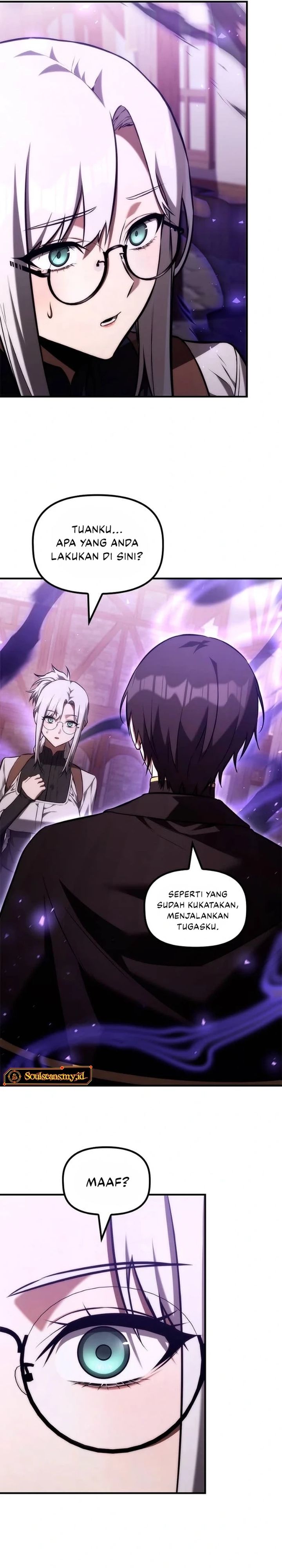 The Necromancer Family’s Young Heir Chapter 45 Bahasa Indonesia