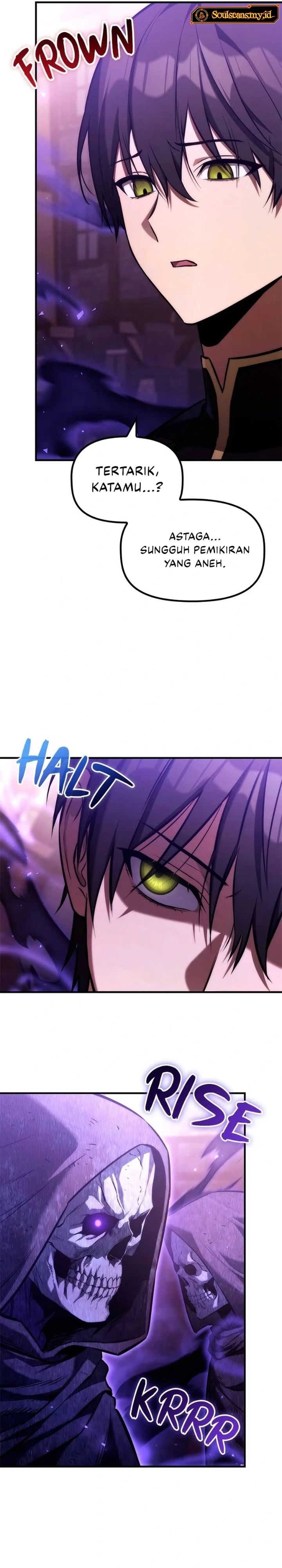 The Necromancer Family’s Young Heir Chapter 45 Bahasa Indonesia