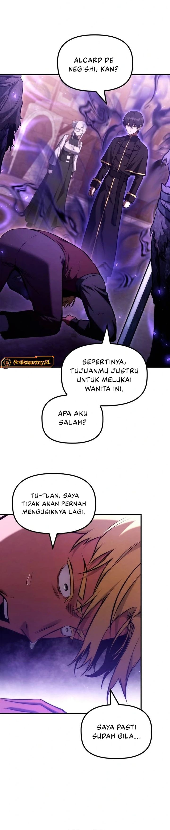 The Necromancer Family’s Young Heir Chapter 45 Bahasa Indonesia