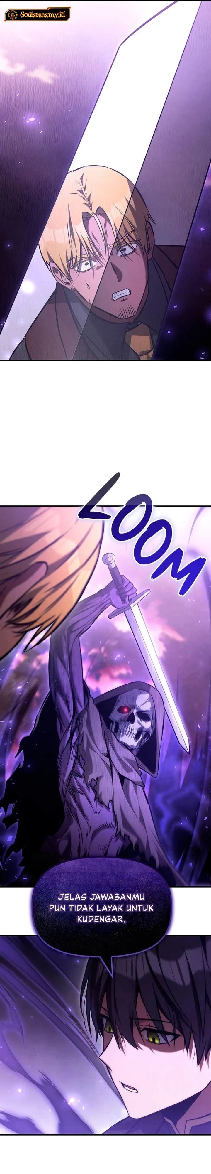 The Necromancer Family’s Young Heir Chapter 45 Bahasa Indonesia