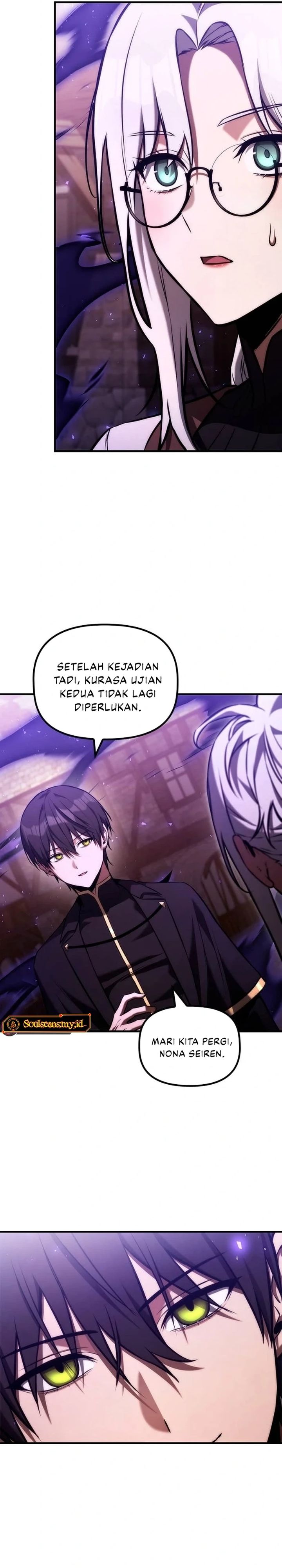 The Necromancer Family’s Young Heir Chapter 45 Bahasa Indonesia