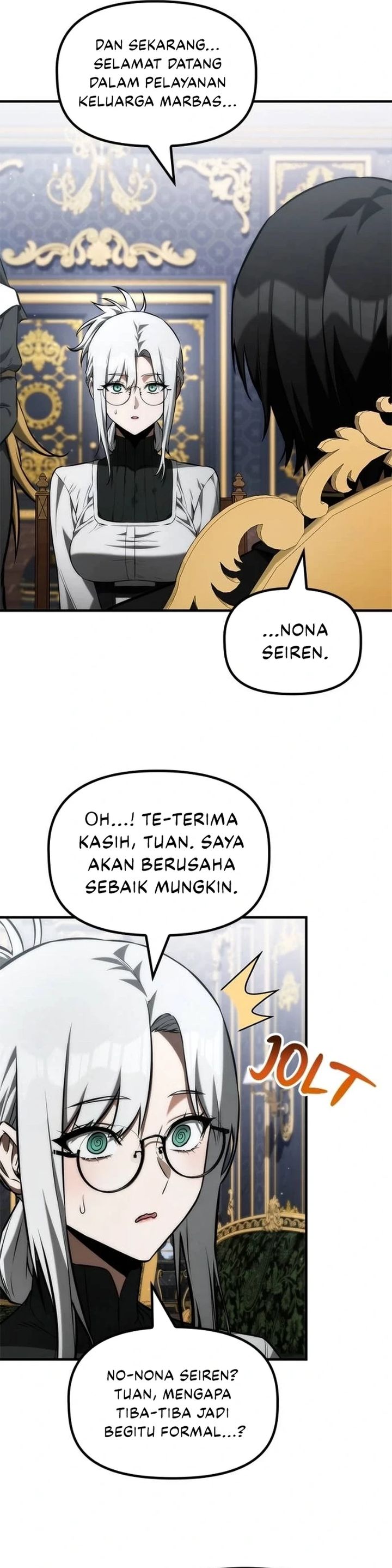 The Necromancer Family’s Young Heir Chapter 45 Bahasa Indonesia