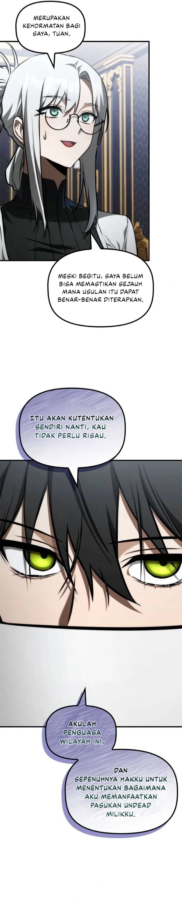The Necromancer Family’s Young Heir Chapter 45 Bahasa Indonesia