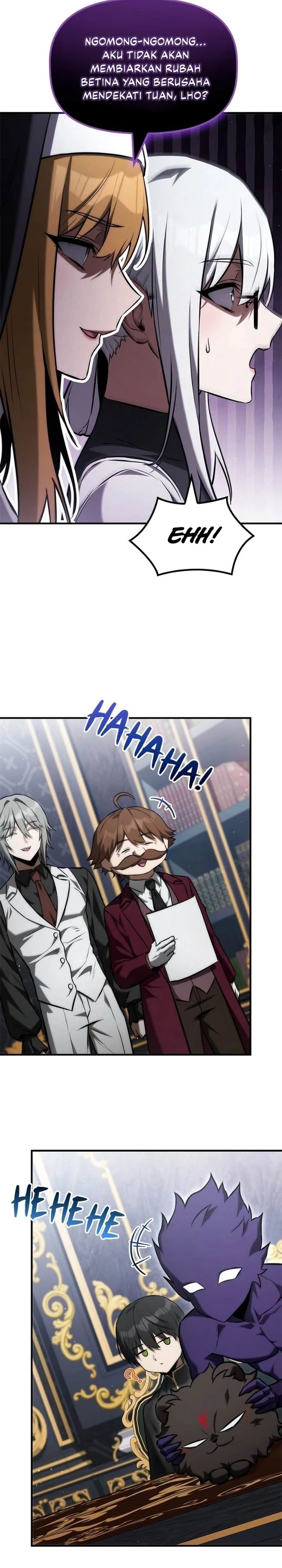 The Necromancer Family’s Young Heir Chapter 45 Bahasa Indonesia